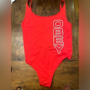 OBEY swim suit L
